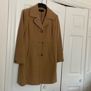 Beautiful camel color wool coat